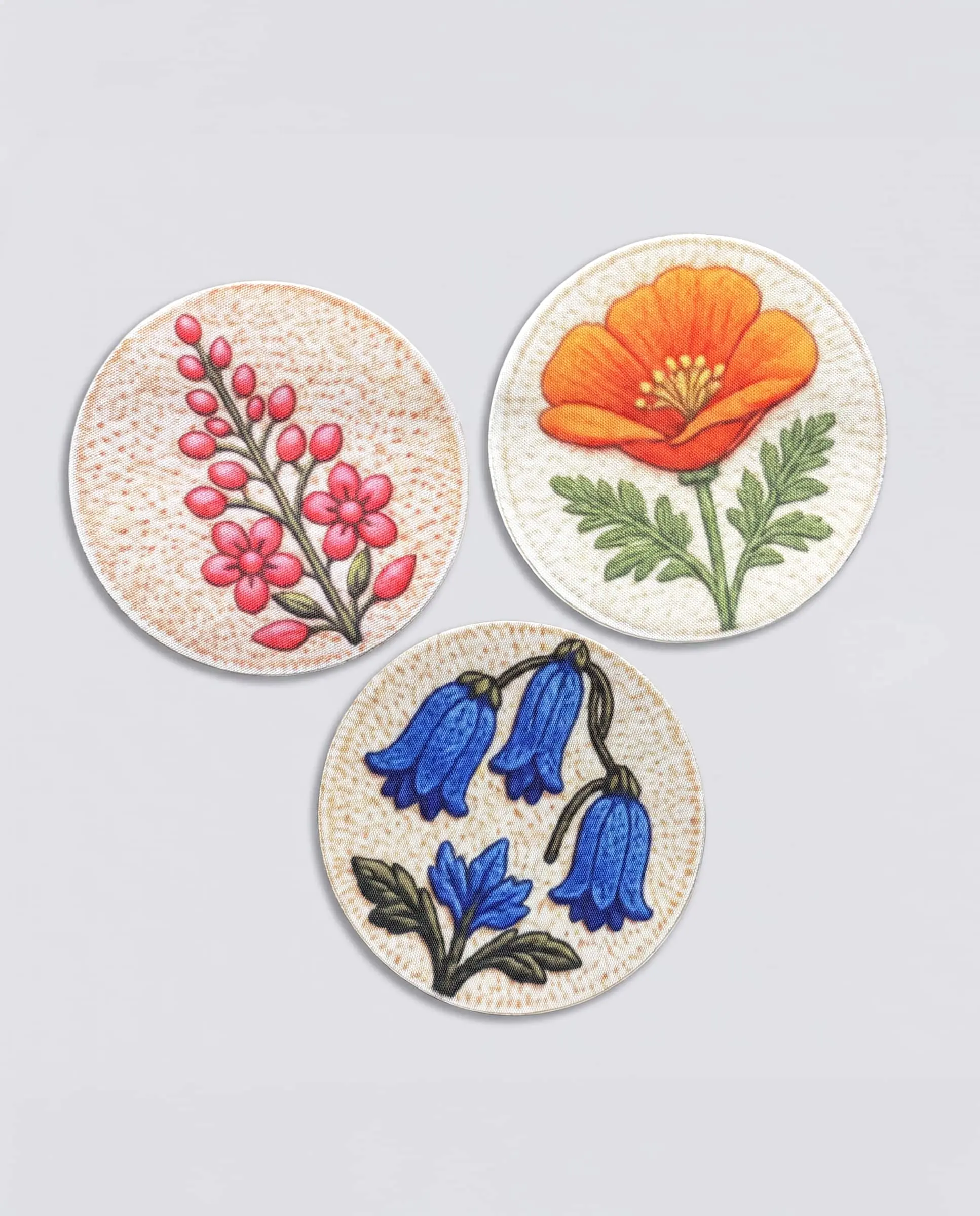 The North Face Unisex Flower Patches 3-Pack