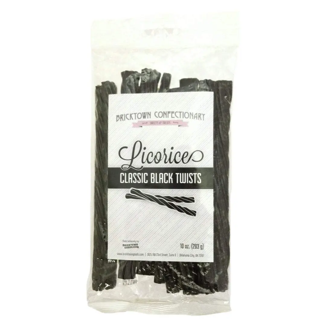 Old Fashioned Licorice Twists - Classic Black