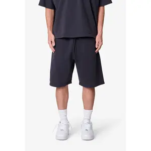 mnml Heavy Basic Sweatshorts - Washed Black