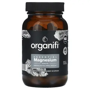 Organifi Essential Magnesium, 60 Capsules (150 mg per Capsule)