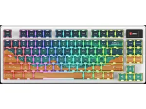 MSI FORGE GK600 TKL Wireless Gaming Keyboard – MARS Edition, Hot-Swappable 5-Pin, Tri-Mode (2.4GHz/Bluetooth/USB-C), Linear Mechanical Switches, RGB