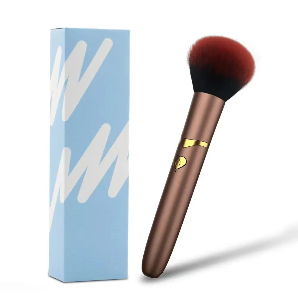 Beginner-Friendly Fluffy Face Powder Brush with Ultra-Soft Skin-Friendly Synthetic Bristles, Lightweight Portable Beauty Tool for Blush & Bronzer, Thoughtful Gift for Women