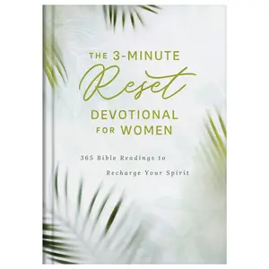 USED-The 3-Minute Reset Devotional for Women: 365 Bible Readings to Recharge Your Spirit by Compiled by Barbour Staff (Hardcover)