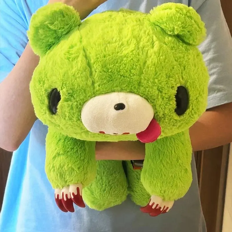 25cm Gloomy Plush Toy Cute Cartoon Figure Green Bear Soft Sleep Companion Dolls Girls Birthday Gift