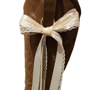 The Original Boot Jewelry & Bows – Ivory Lace Boot Bows (Set of 2)
