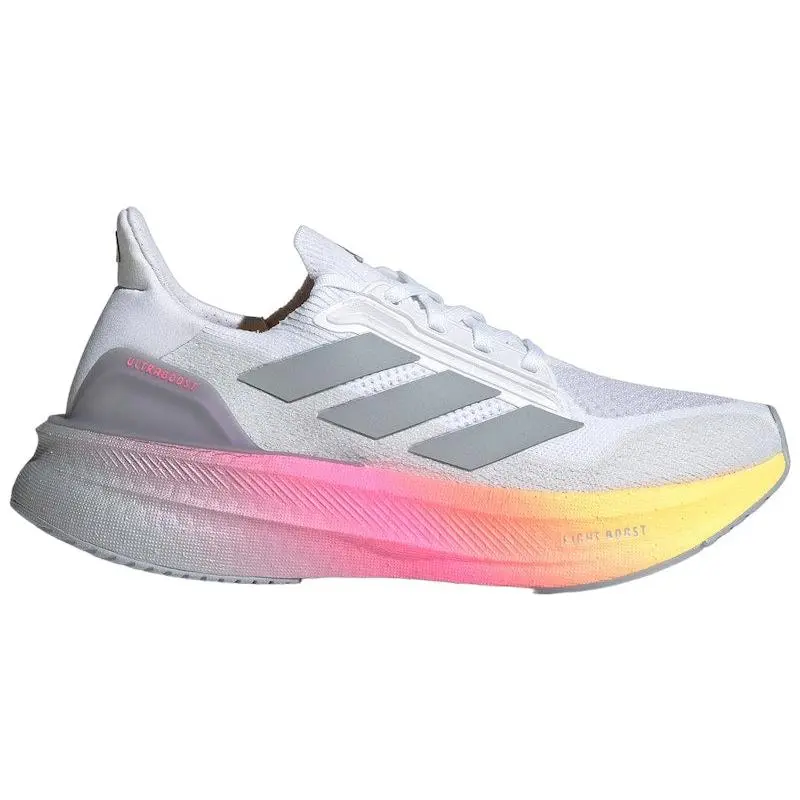 adidas Ultra Boost 5X Cloud White Halo Silver Lucid Pink (Women's) (women) by StockX