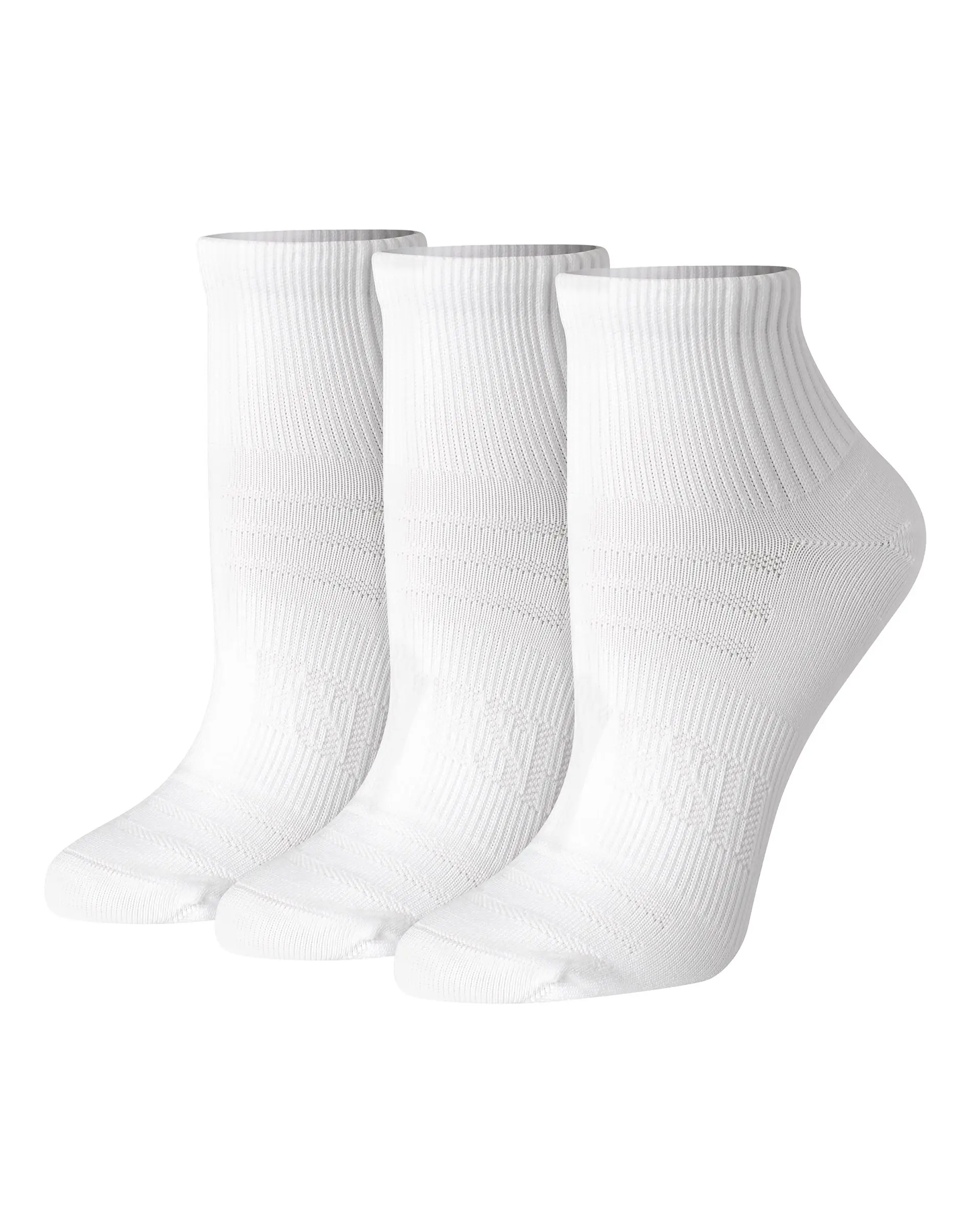 Hanes Moves Women’s Seamless Stretch Ankle Socks 3 Pairs Women's Intimates Comfortable Fit Soft Fabric Breathable Hwma3