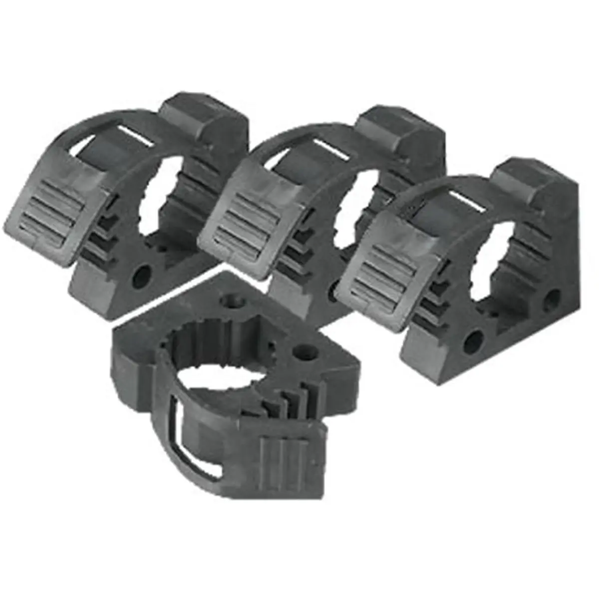 212 MAIN Quick Fist Rubber Clamps, Small Mounts for Off-Road Vehicles and Car Accessories, 1-2.25 in Grip, 25 lb Capacity (4-Pack), Tools, 1-2.25 In Diameter Grip, 4X4, Accessories For Car