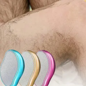 Crystal hair remover, Body Hair Removal, suitable for men and women painless exfoliating, Reusable Crystal Leg Hair Remover, Painless Exfoliation Hair Removal Tool