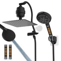 Square 10'' with Filter - Matte Black Finished