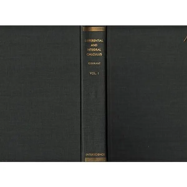USED Book - Differential and Integral Calculus (Vol 1) by R. Courant (Hardcover)