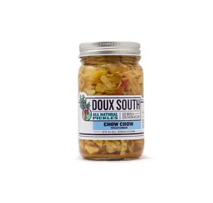 Doux South Chow Chow Jars, 16 OZ