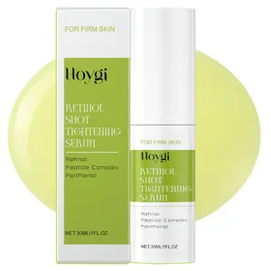 Retinol Firming Serum, Panthenol and Peptide Complex, Unique Formula for Elastic Skin, Pore Minimizing, Wrinkle Reduction, Healthy Vitality