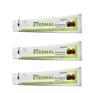 Reishi Eternal Fresh Mint Whitening Toothpaste With Ganoderma Lucidum Extract Daily Oral Cleansing