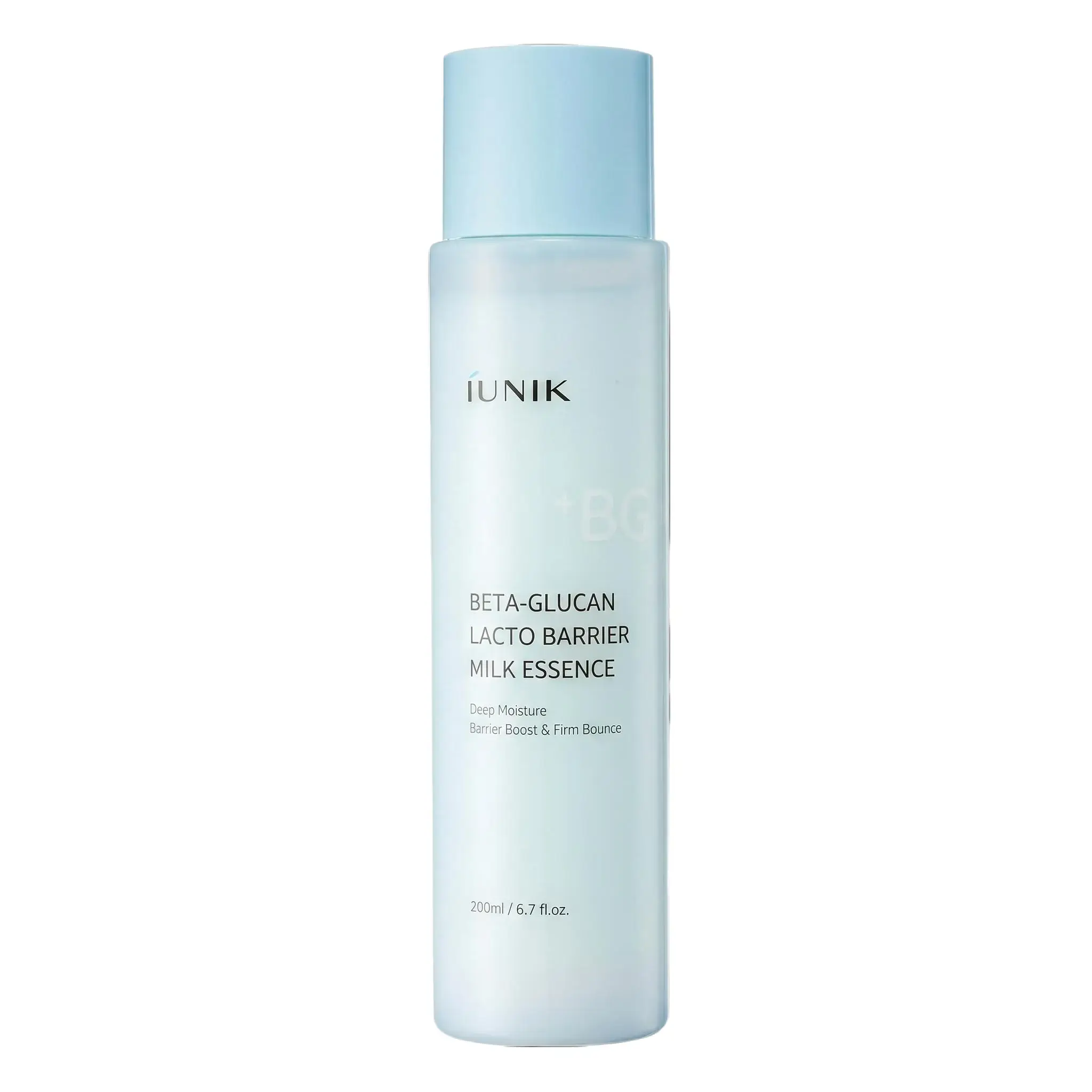 Beta-Glucan Barrier Milky Toner Essence - Deep Hydration 6.7 fl oz | 7 Types of Peptides for Skin Barrier Care, Milk Toner for Sensitive & Dry Skin, Korean Skincare