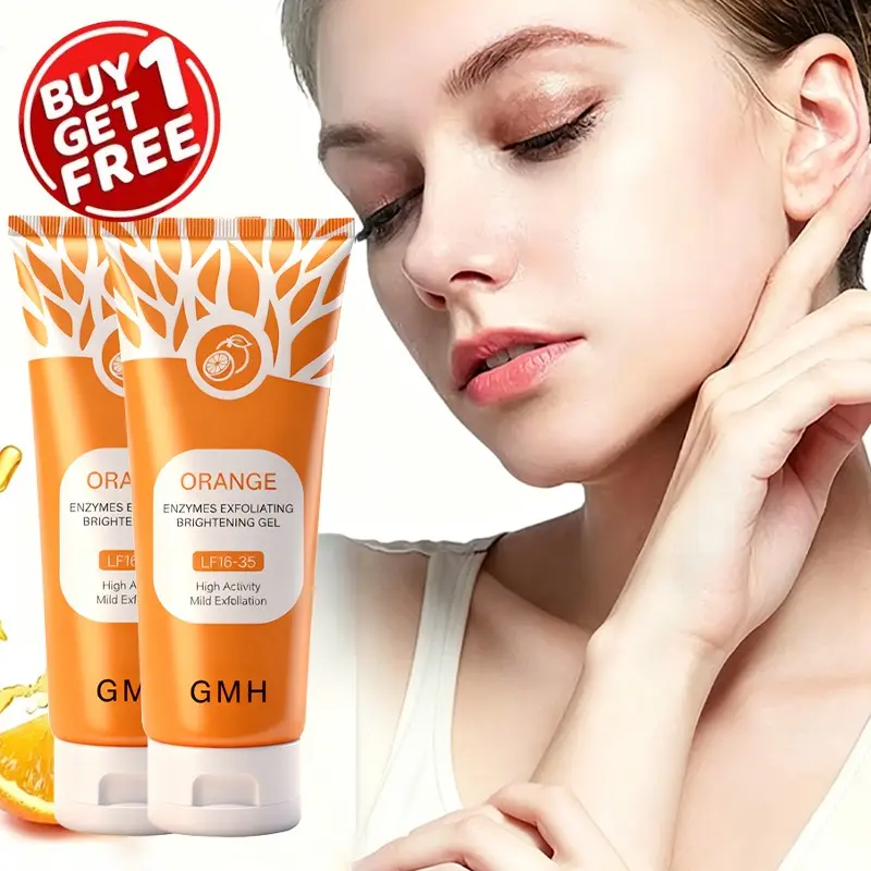 Buy One Get One Scented Exfoliating Gel, Face & Body Use, Exfoliating Body Care, Body Exfoliator Scrub, Gentle Fruit Acid Scrub, Deep Cleansing, Softening Skin, Body Exfoliant
