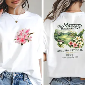 The Masters Augusta National Golf Course Shirt, 2026 Tournament Inspired Graphic Tee, Vintage Golf Fan Tee, Classic Golfer Gift Apparel
