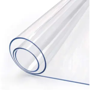 24 x 48 Inch Clear Plastic Dining Room Table Protector Tablecloth Desk Pad Mat Wooden Furniture Coffee Glass End Bed Sofa Side Bar Bistro Dinner Table Cloth Top Protection Cover Waterproof PVC Vinyl