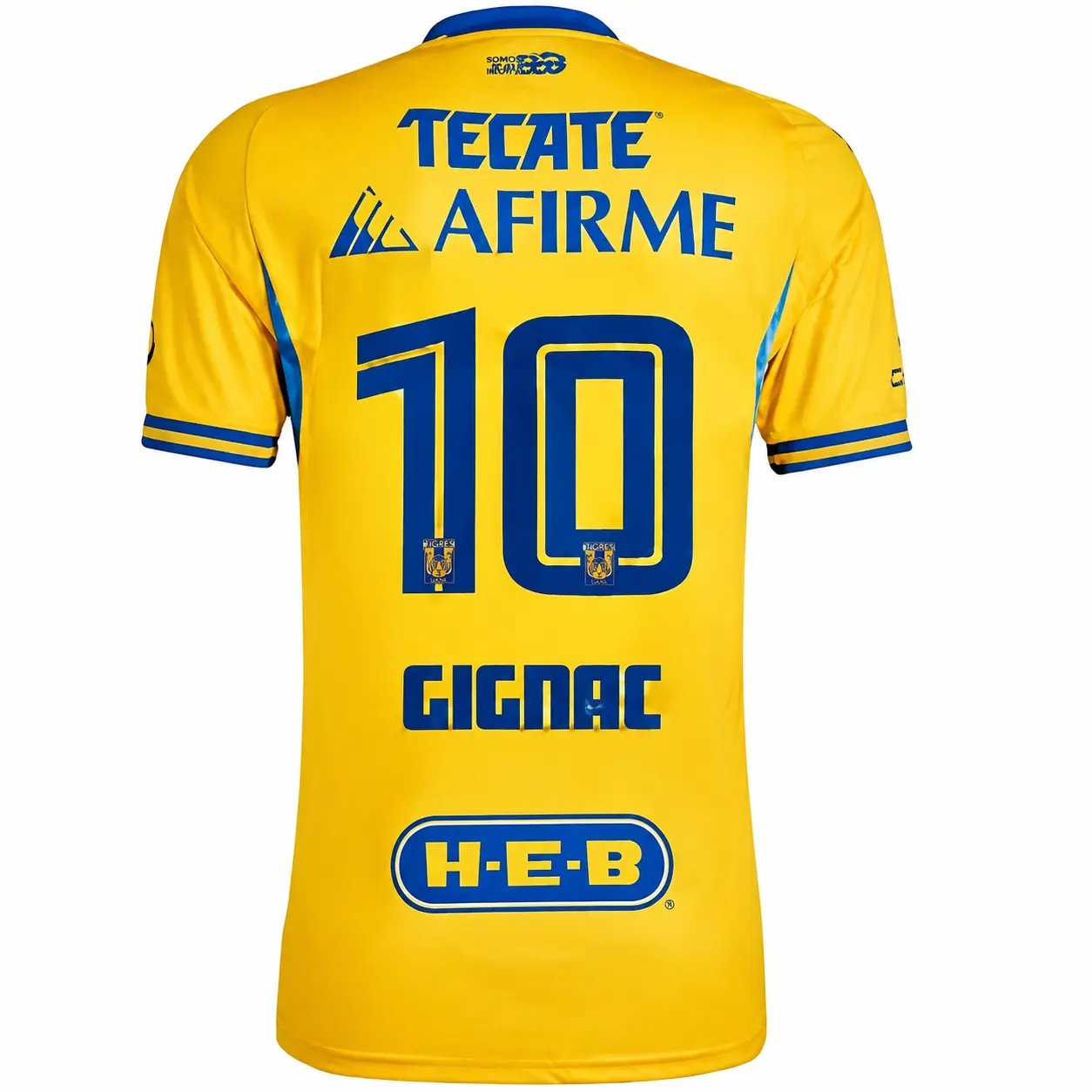 André-Pierre Gignac #10 Tigres UANL 2026 Home Jersey, Concacaf Championship Cup Final