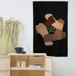 "United Witches" Flag/Mini Tapestry