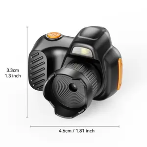 1080P Digital Camera, Portable Pocket Mini Compact Video Recorder with 64GB Card, Auto Fill Flash, 4 Filters, Digital Zoom, Metal Carabiner, Lanyard for Travel Vlogs, Outdoor Activities