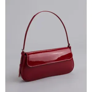 Talk Glossy to Me Patent Shoulder Bag