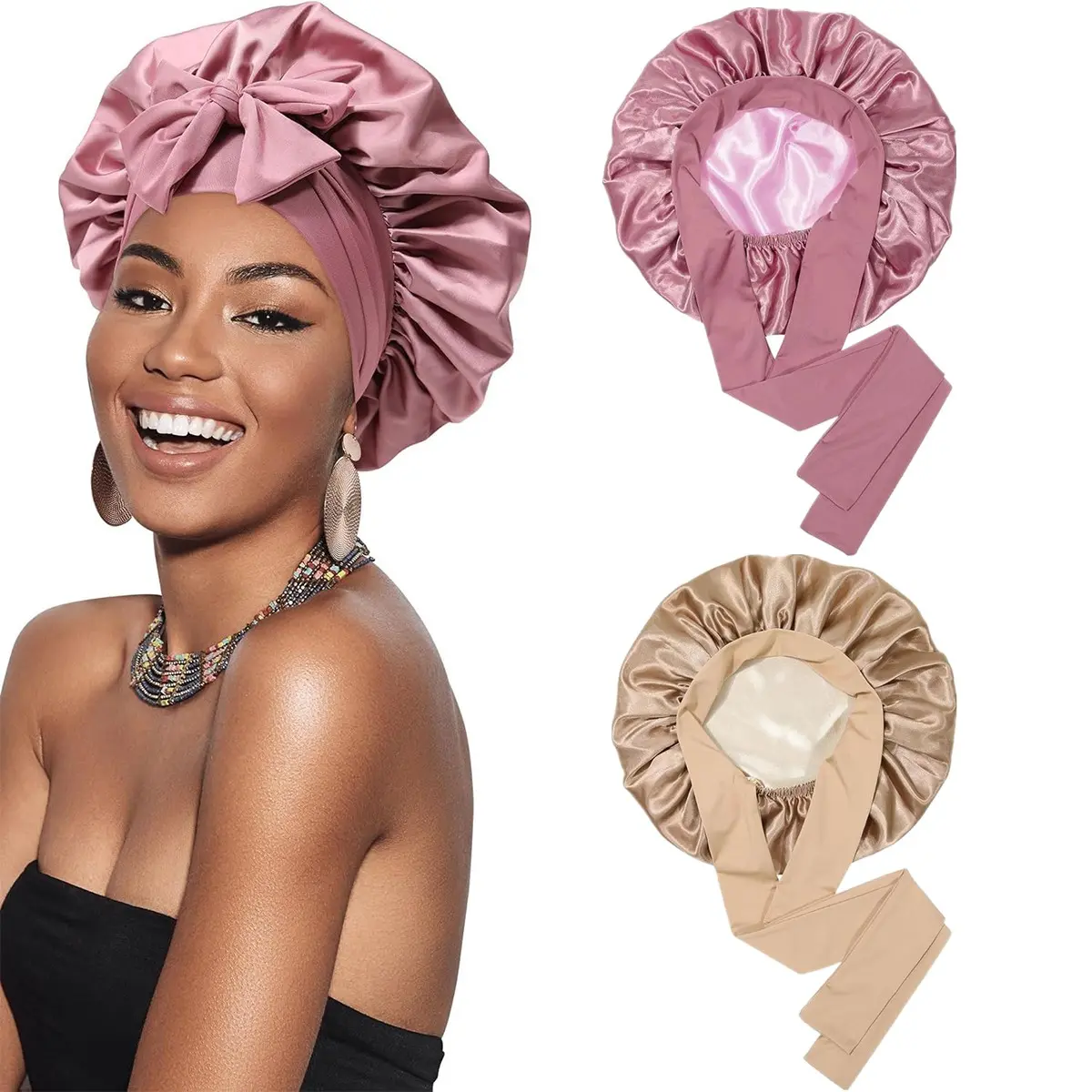 2PCS(1PC Bean Paste + Pink&1PC Coffee + Champagne)