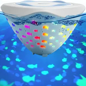LED Pool Light, Waterproof LED Underwater Light, Multi-color Changing RGB LED Light, Decorative Light for Pool & Bathroom & Garden