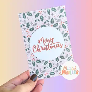 Holly Insert Card