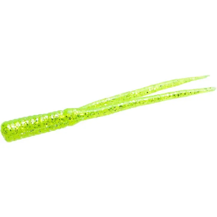 Zoom Split Tail Jig Trailer Lures, 4 inches, 20 Pack - Encourages Longer Strikes, Enhances Presentation, Natural Feel, Plastic, Slender Body, Split Tail Trailer