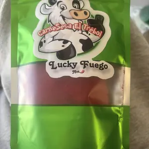 LUCKY FUEGO 2.5 OZ  100% Quality homemade dried prepped meat with the best fuego flavor