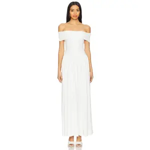 MORE TO COME Brielle Maxi Dress in White