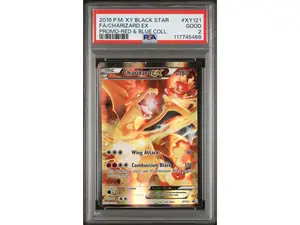 2016 Pokemon XY Black Star Promo Red and Blue Collection Charizard Ex #XY121 PSA 2