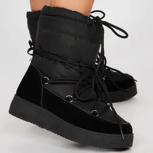 Women's Winter Snow Waterproof Boots for Walking and Outdoor Activities - Walking Shoes, Footwear