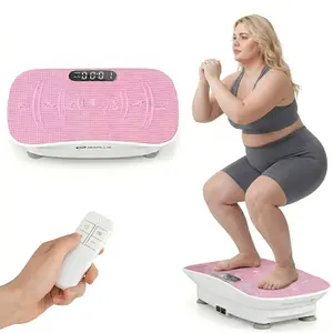 New Muticolor Home Gym Vibration Plate Machine Summer Style, With Resistance Bands