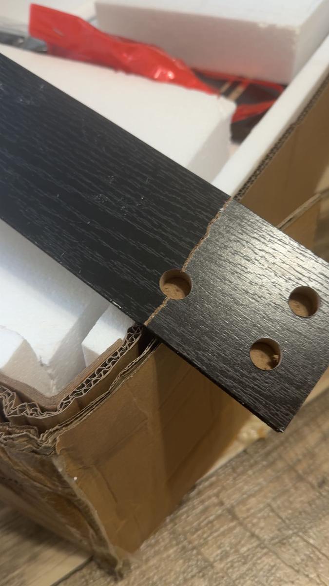 Item: Black + MDF + 50-59 inches