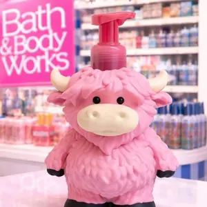 Highland Cow Bath & Body Works Soap Holder Cute Farmhouse Sink Decor Fits Foaming Hand Soap 3D Printed Gift for Bathroom