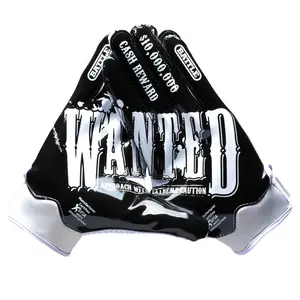 "Wanted" Doom Receiver Football Gloves "Wanted" Doom Receiver Football Gloves