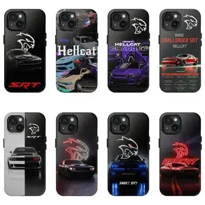 Hellcat Redeye Collage-Style Themed Phone Case Protection, Shockproof, Anti-Drop, Anti-Fingerprint For IPhone 17-11, Pro Max, Pro Plus, and Samsung S26-23