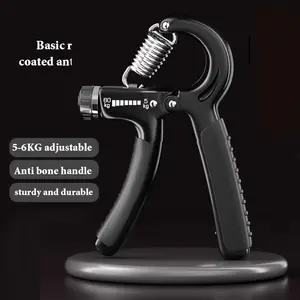 Adjustable Grip Strength Trainer 5–60kg (11–132 lbs) – Hand Grip Strengthener for Forearm Workout, Muscle Building & Injury Recovery | Heavy Duty Hand Exerciser for Men & Women (1 Pack)