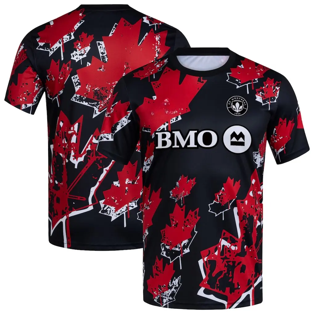 Unisex Soccer CF Montreal Team MLS 2026 Canadian Pre-Match Jersey - White