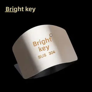 Brightke German 304 FoodGrade Stainless Steel Finger Protector for MultiUse Chopping