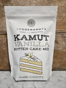 Kamut Cake Mix, Vanilla Butter