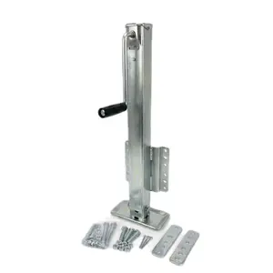 Heavy Duty Drop Leg Specially for boat Trailer Jack 2500# Capacity, Galvanized, Salt water resistant