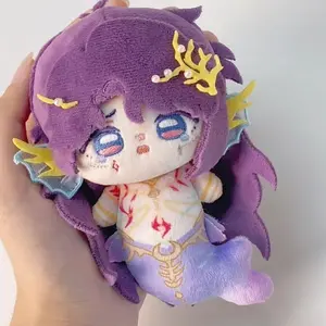 Love and Deepspace Rafayel Q Version Sea God Mermaid Adorable Cute Maumet Puppet 10CM Pendant Backpack Keychain Plushies Mascot