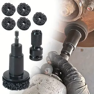 Car Wheel HUB Rim Rust Removal Grinder, Automotive Repair Tools, Brake Disc Corrosion Prevention Tool, Wheel Axle Head Rust Maintenance Kit, Automotive Vehicle Tool