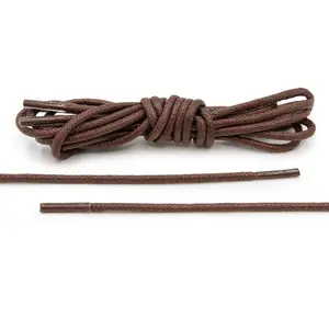 Dark Brown Waxed Dress Shoelaces Dark Brown Waxed Dress Shoelaces