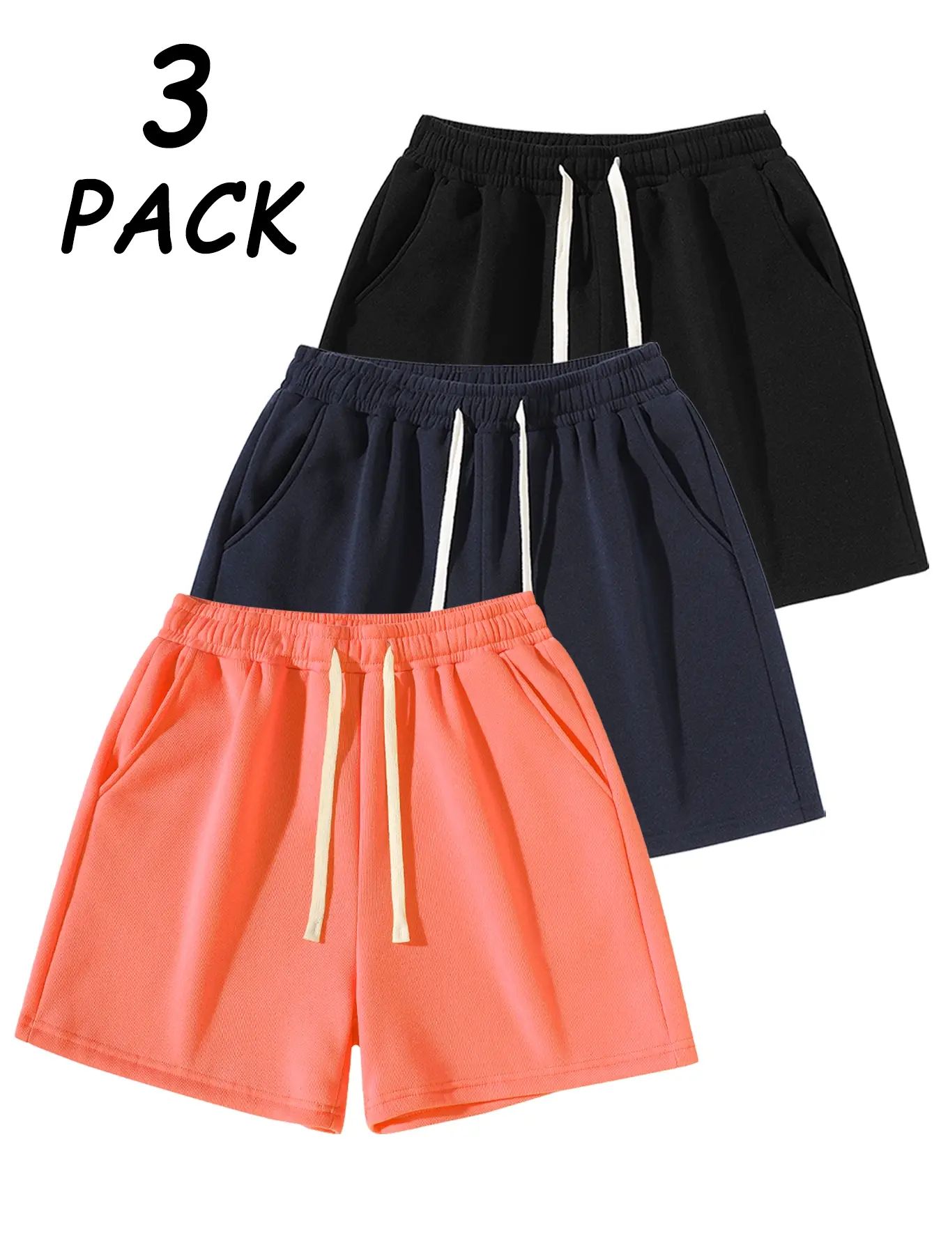 black + blue + orange.