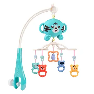 Cute Tiger Design Baby Musical Hanging Toy, Rotating Baby Musical Hanging Toy, Baby Cradle Mobiles, Crib Decorations