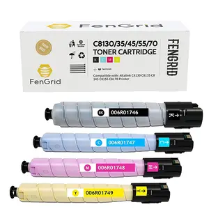 C8130 Cyan Magenta Yellow Toner Cartridge 006R01746 006R01747 006R01748 006R01749 Works with Printer Models Xerox AltaLink C8130 C8135 C8145 C8155 C8170